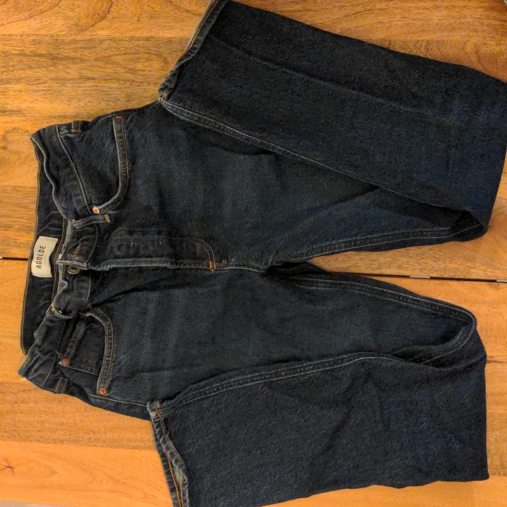 Agolde Riley Long Jean in Divided 26